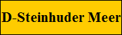 D-Steinhuder Meer